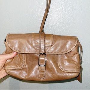 Cole Haan Tan Cross Body Leather Bag